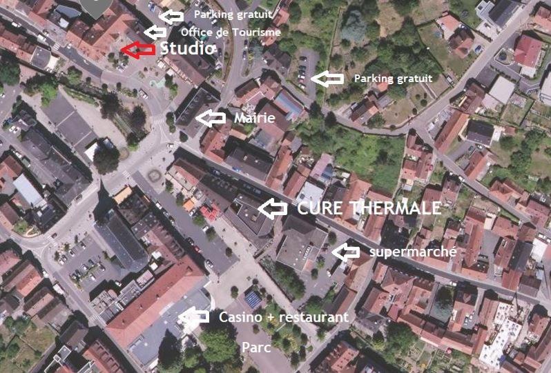 Charmant Studio Classe 3 Etoiles Au Coeur De Niederbronn-Les-Bains Bagian luar foto